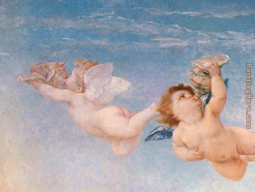 Birth of Venus angel painting - Alexandre Cabanel Birth of Venus angel art painting